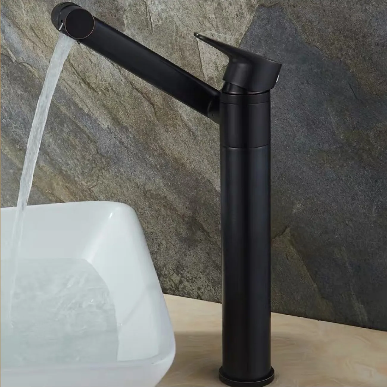 Роскошный латунный смеситель для умывальника в Современном стиле LaLume MB21147-23