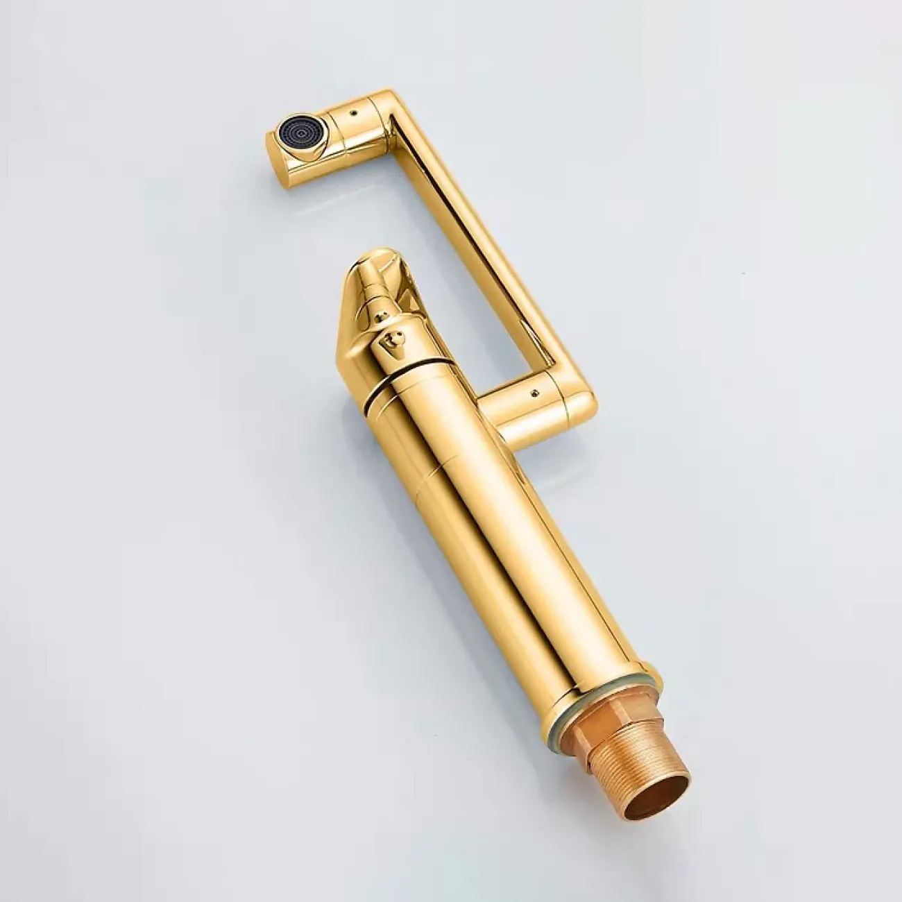 Роскошный латунный смеситель для умывальника в Современном стиле LaLume MB21147-23