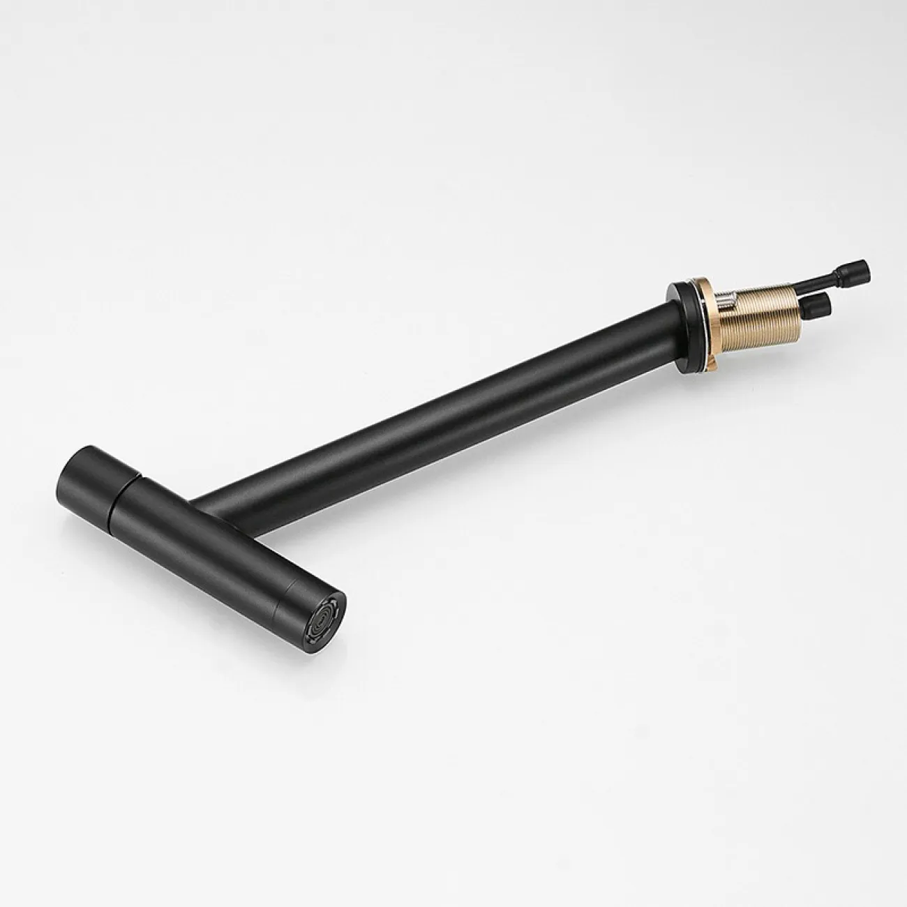 Креативный латунный смеситель для умывальника в Современном стиле LaLume MB21148-23