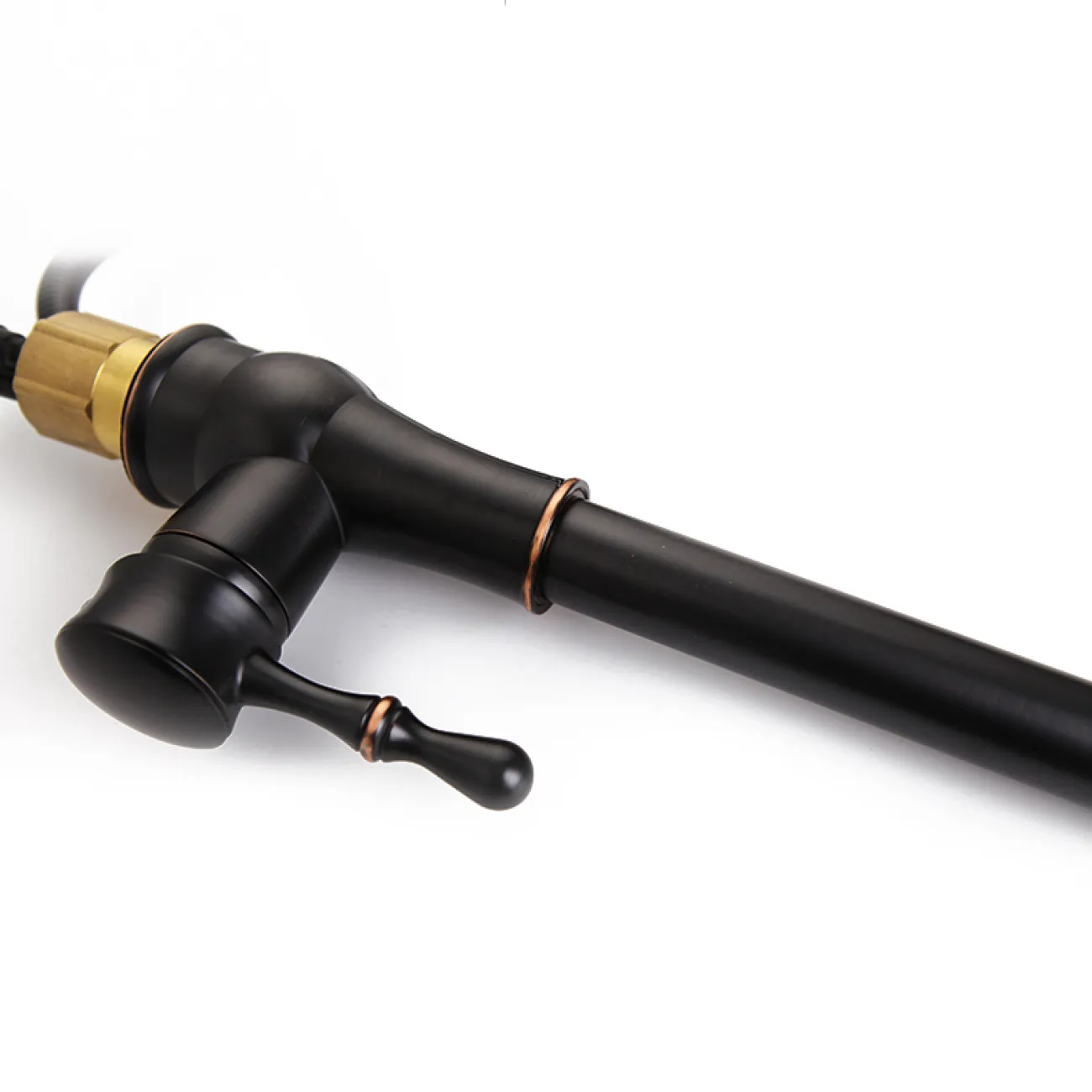 Креативный латунный смеситель для кухни в Современном стиле LaLume MB21151-23