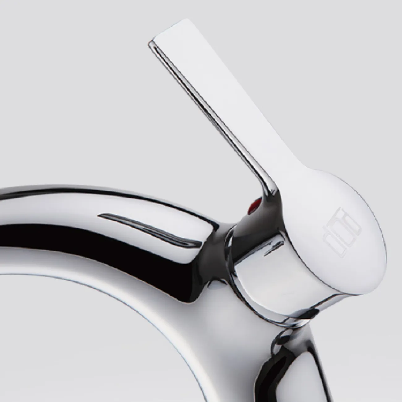 Минималистичный латунный смеситель для умывальника в Современном стиле LaLume MB21156-23 Минималистичный латунный смеситель для умывальника в Современном стиле LaLume MB21156-23