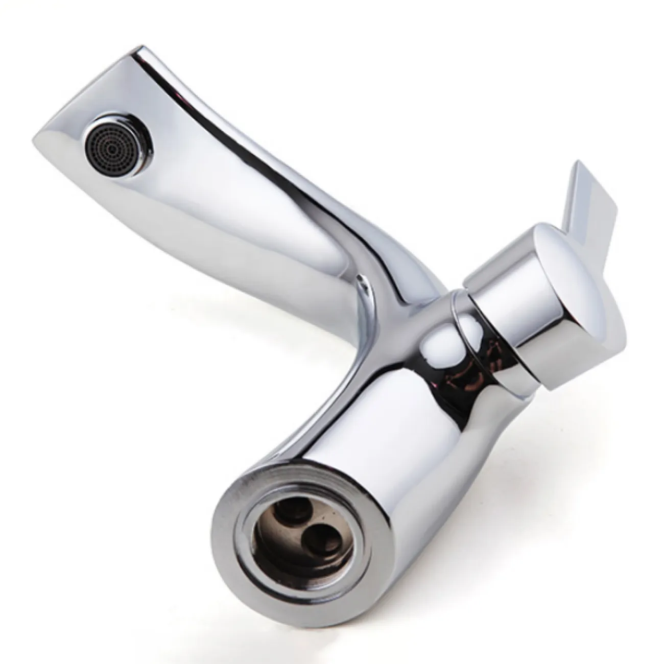 Минималистичный латунный смеситель для умывальника в Современном стиле LaLume MB21156-23 Минималистичный латунный смеситель для умывальника в Современном стиле LaLume MB21156-23