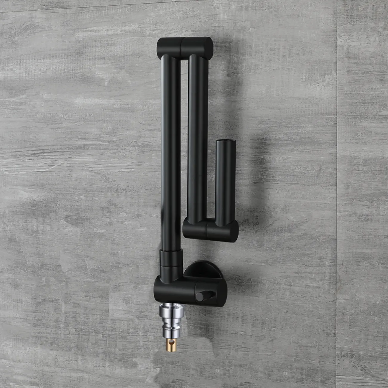 Креативный латунный смеситель с подключением стиральной машини для ванной в Современном стиле LaLume MB21162-23