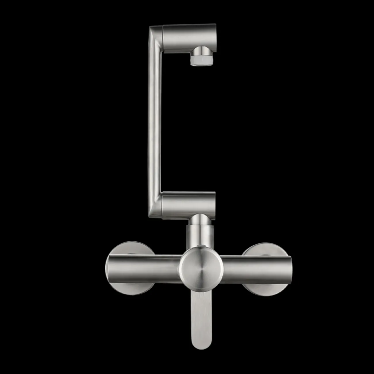 Изящный стальной смеситель для ванной в Современном стиле LaLume MB21166-23