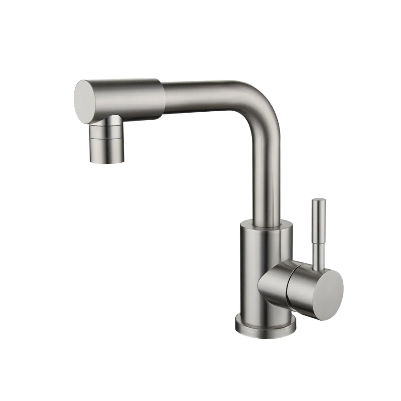 Роскошный стальной смеситель для умывальника в Современном стиле LaLume MB21167-23