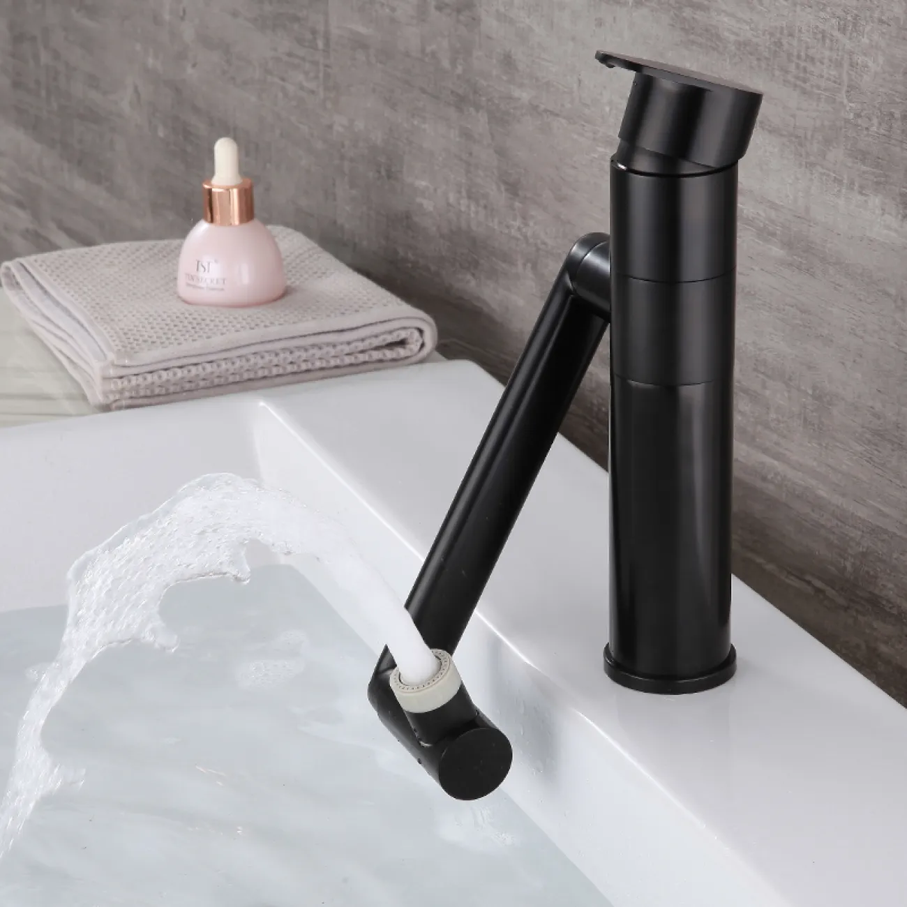 Роскошный стальной смеситель для умывальника в Современном стиле LaLume MB21167-23