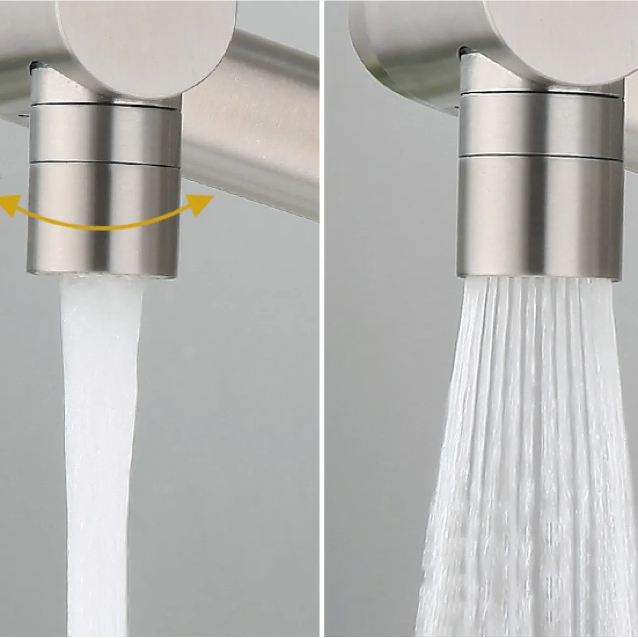 Креативный стальной смеситель для умывальника в Современном стиле LaLume MB21169-23 Креативный стальной смеситель для умывальника в Современном стиле LaLume MB21169-23