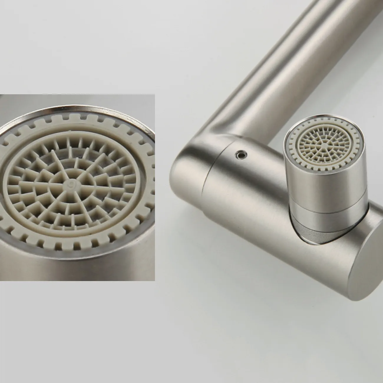 Креативный стальной смеситель для умывальника в Современном стиле LaLume MB21169-23 Креативный стальной смеситель для умывальника в Современном стиле LaLume MB21169-23