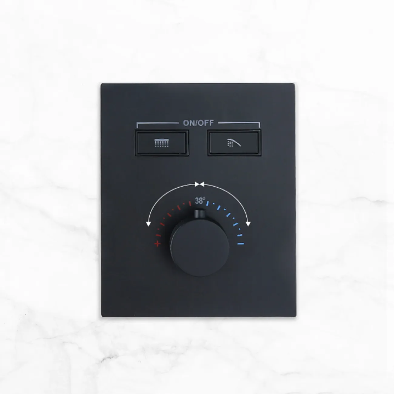 Изящный латунный тропический душ для ванной в Современном стиле LaLume MB21184-23