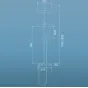 Роскошный латунный тропический душ для ванной в Современном стиле LaLume MB21185-23