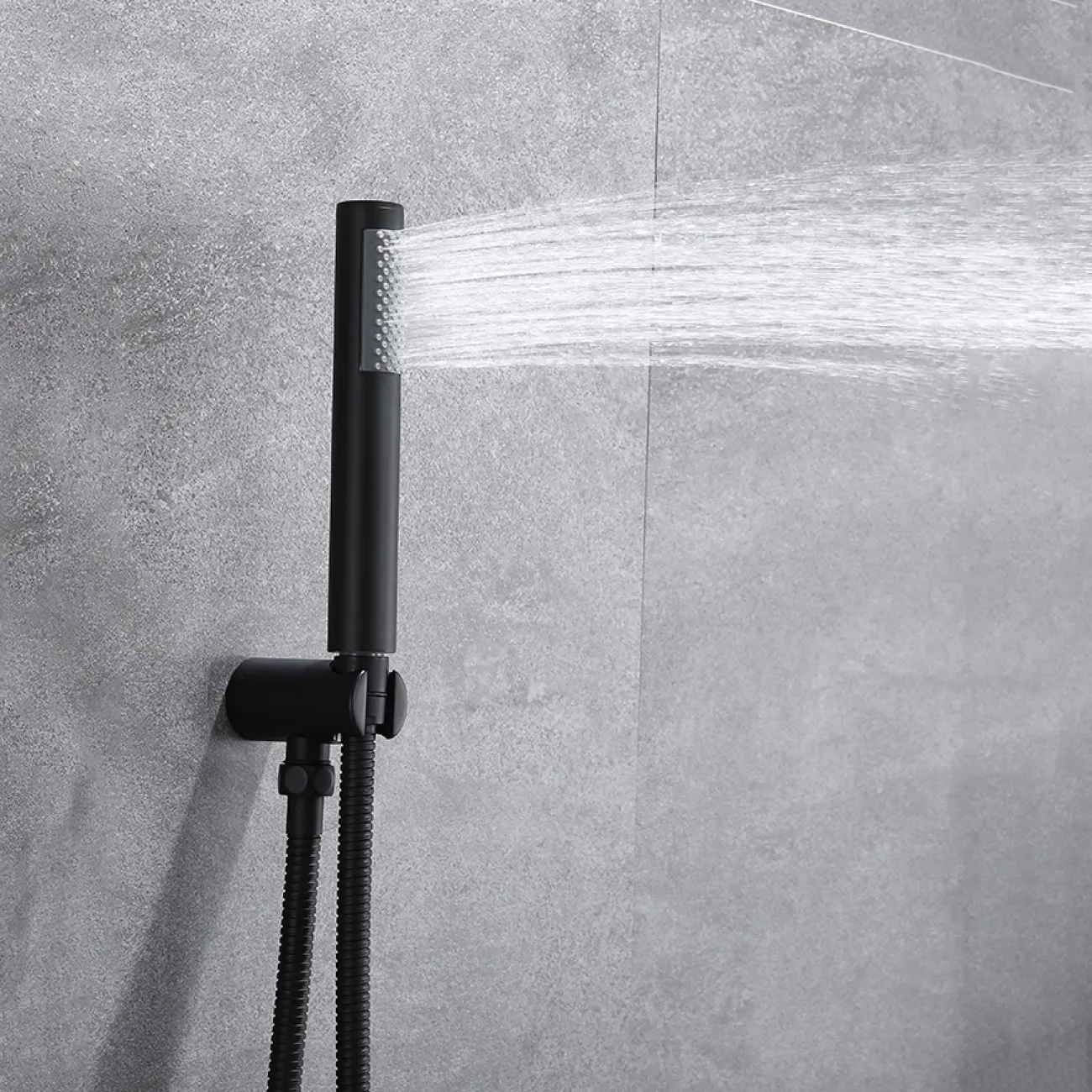 Минималистичный латунный тропический душ для ванной в Современном стиле LaLume MB21186-23