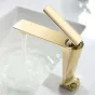 Изящный латунный смеситель для умывальника в Современном стиле LaLume MB21187-23