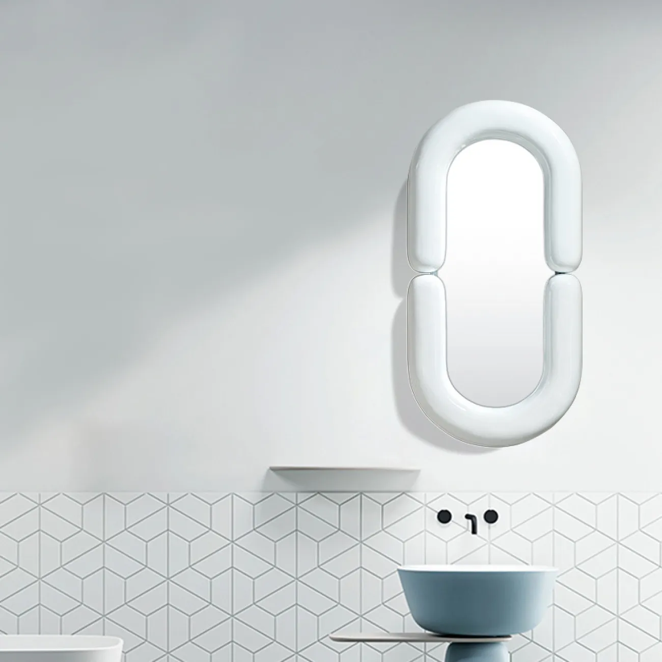 Креативное настенное зеркало для гостиной в Скандинавском стиле LaLume DK21194-23