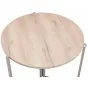 Компактный складной обеденный стол LaLume AR21215-23 с деревянной столешницей