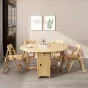 Многофункциональный круглый обеденный стол LaLume AR21218-23. Обеденная группа