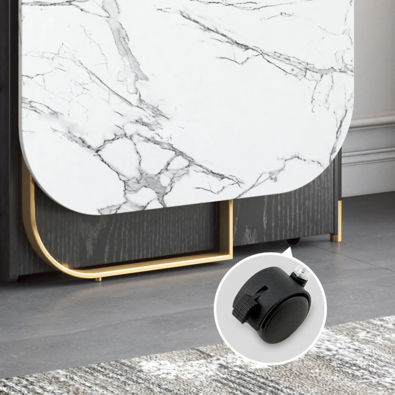 Складной обеденный стол и набор стульев LaLume AR21219-23