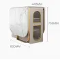 Складной обеденный стол и набор стульев LaLume AR21219-23