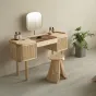 Роскошный туалетный столик LaLume AR21221-23 с зеркалом