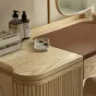 Роскошный туалетный столик LaLume AR21221-23 с зеркалом