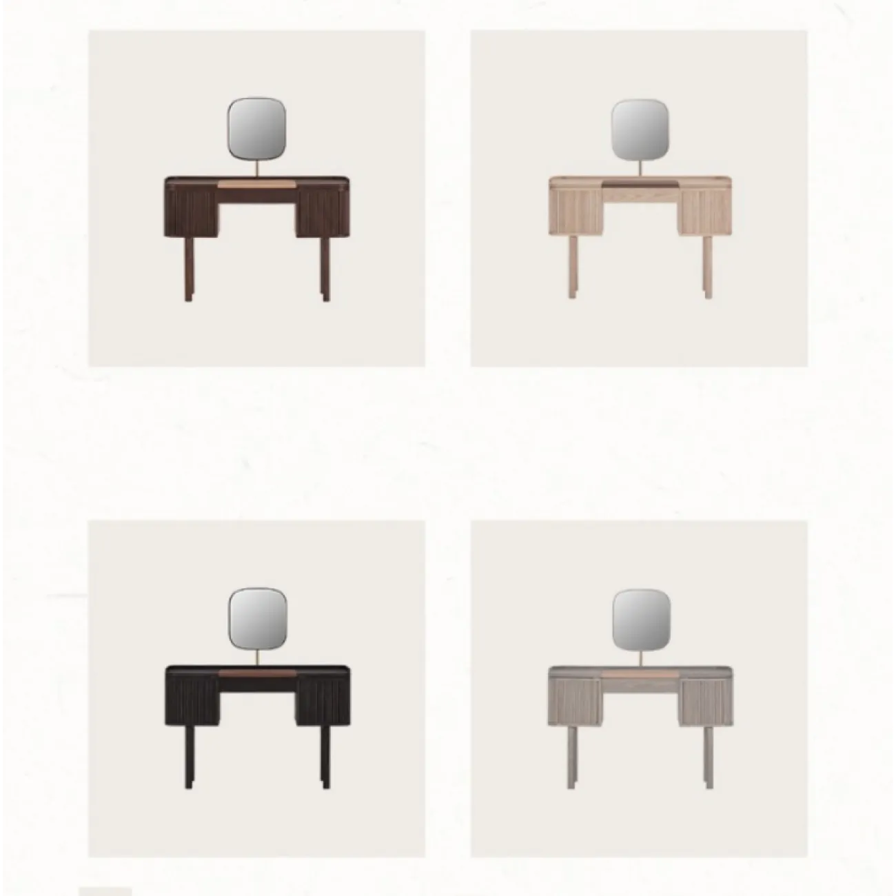 Роскошный туалетный столик LaLume AR21221-23 с зеркалом Роскошный туалетный столик LaLume AR21221-23 с зеркалом