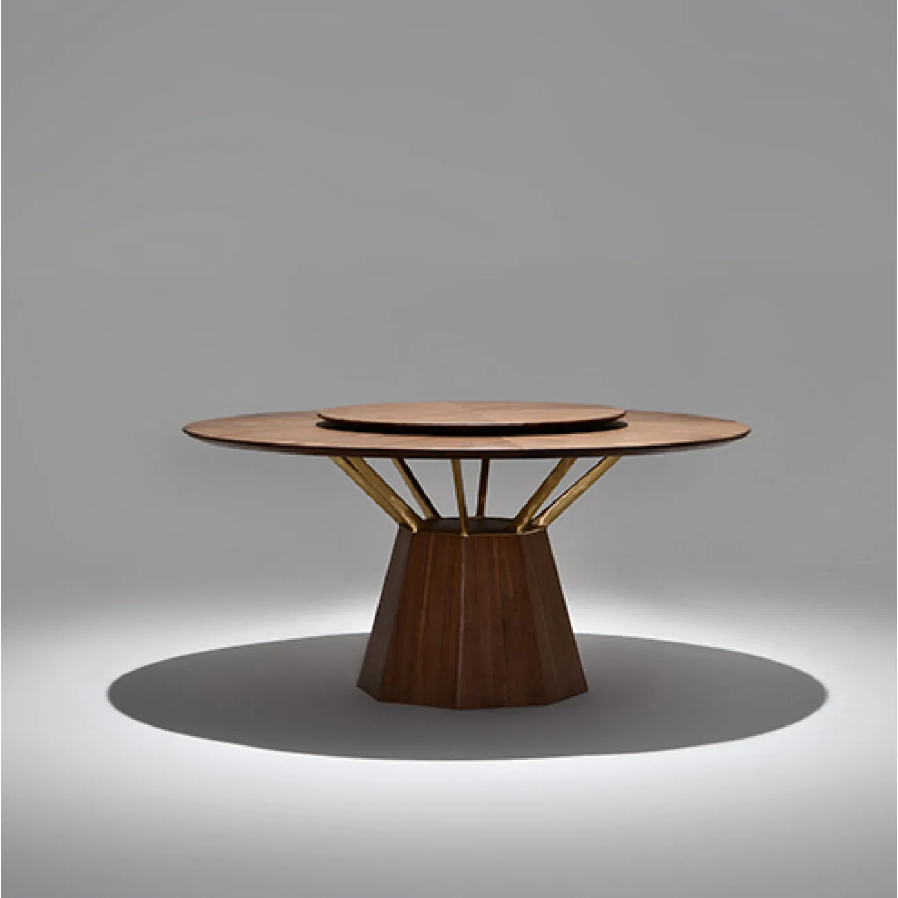 Круглый обеденный стол LaLume AR21226-23 King Round Table Круглый обеденный стол LaLume AR21226-23 King Round Table