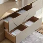 Тумба под телевизор LaLume AR21228-23 из цельного дерева