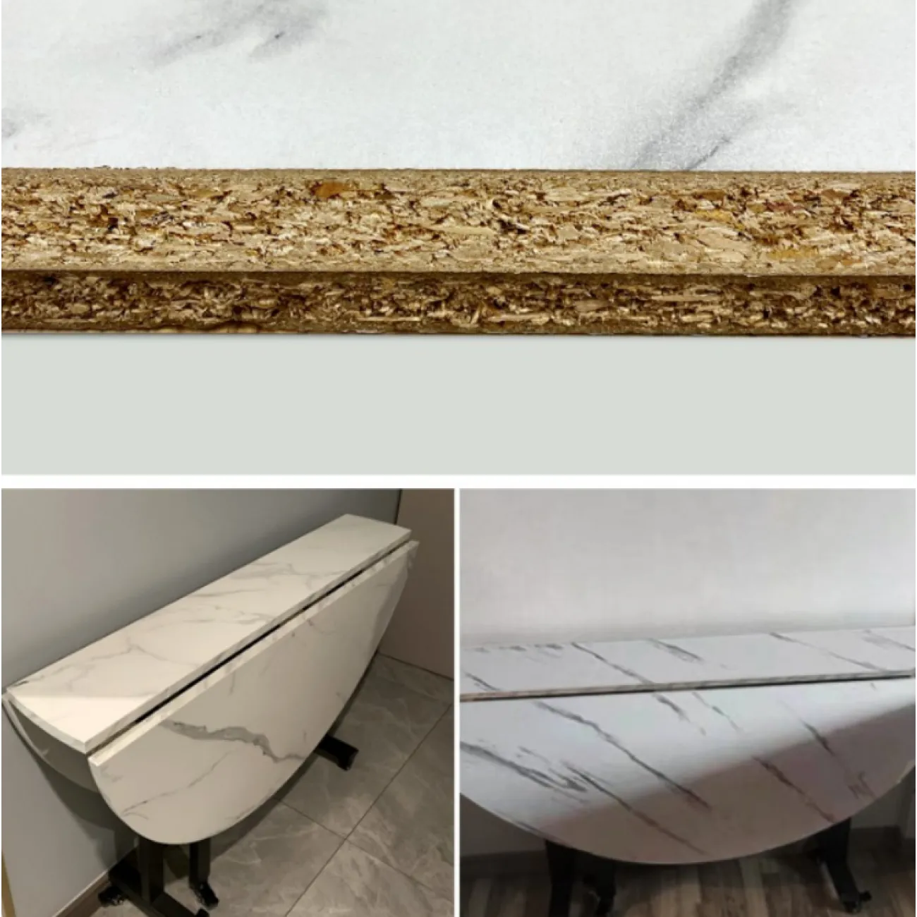 Компактный складной обеденный стол LaLume AR21231-23