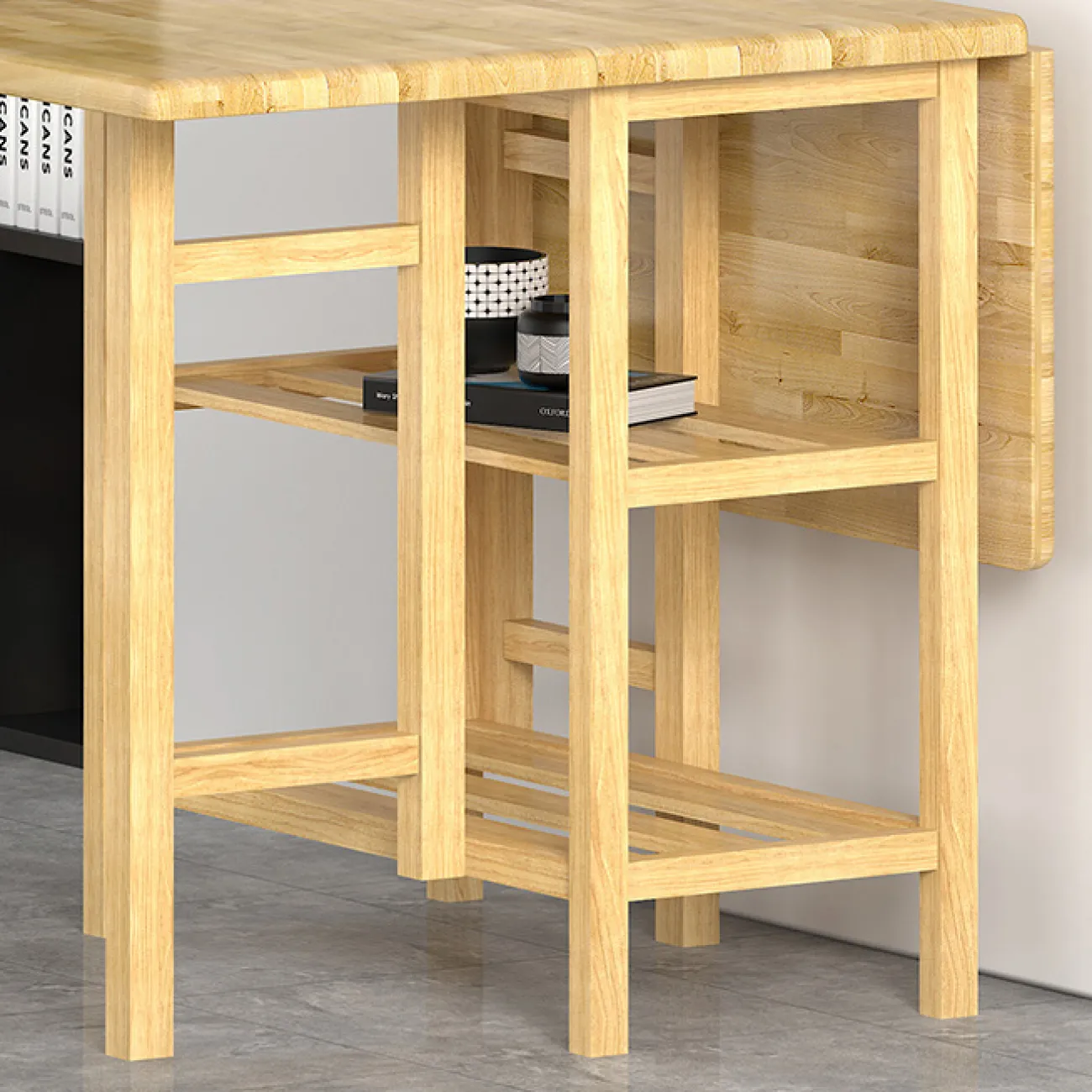 Деревянный складной обеденный стол LaLume AR21232-23