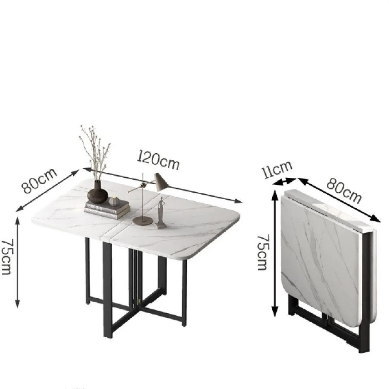 Прямоугольный складной обеденный стол LaLume AR21234-23