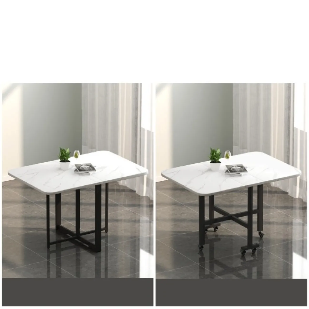 Прямоугольный складной обеденный стол LaLume AR21234-23