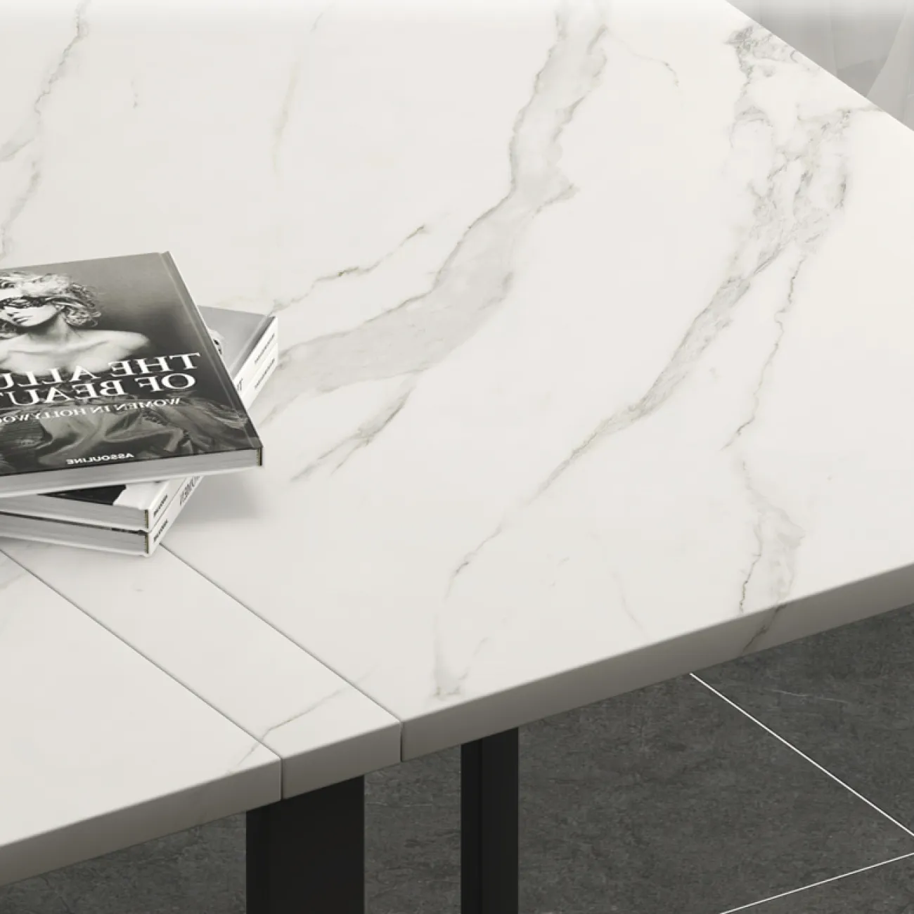 Прямоугольный складной обеденный стол LaLume AR21234-23