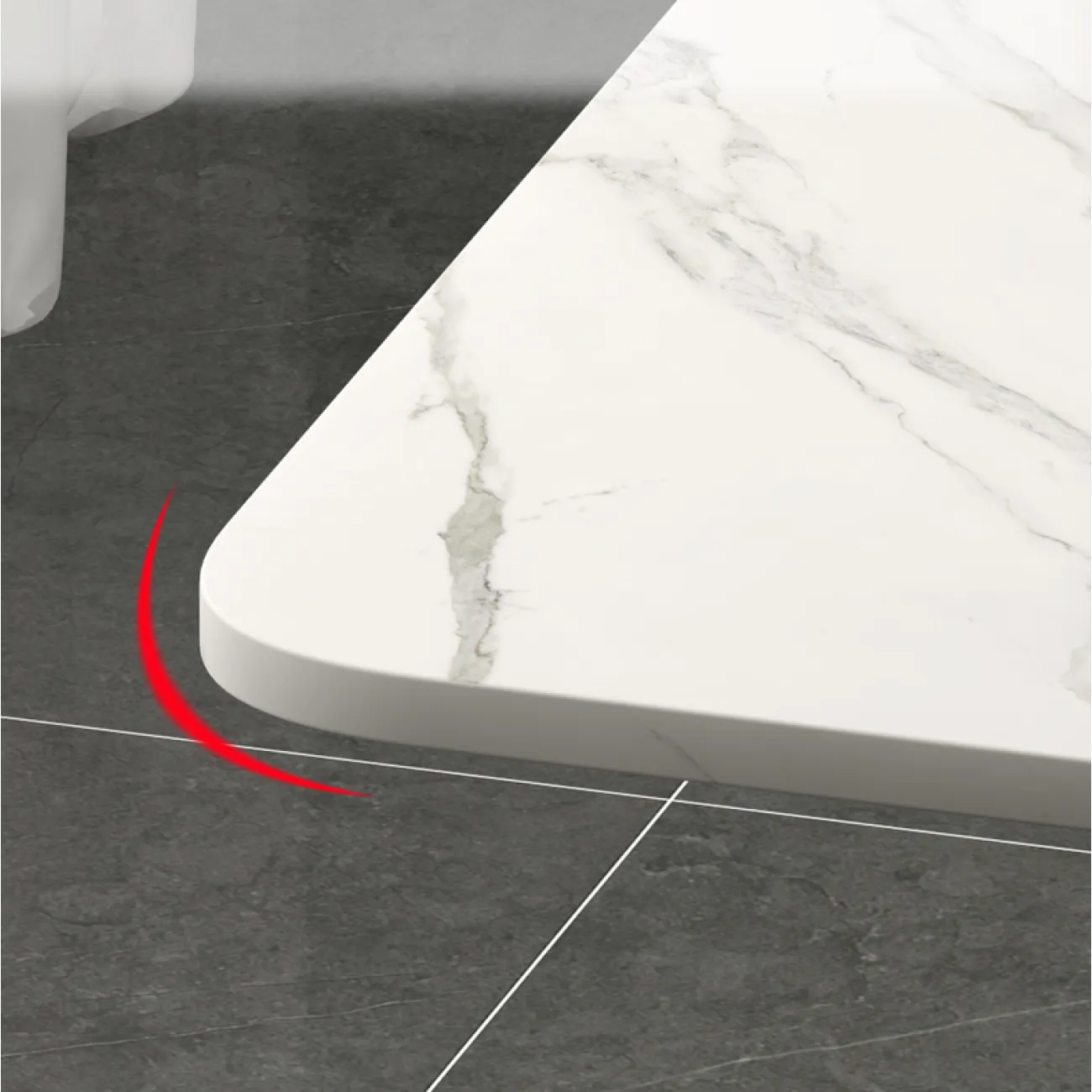 Прямоугольный складной обеденный стол LaLume AR21234-23