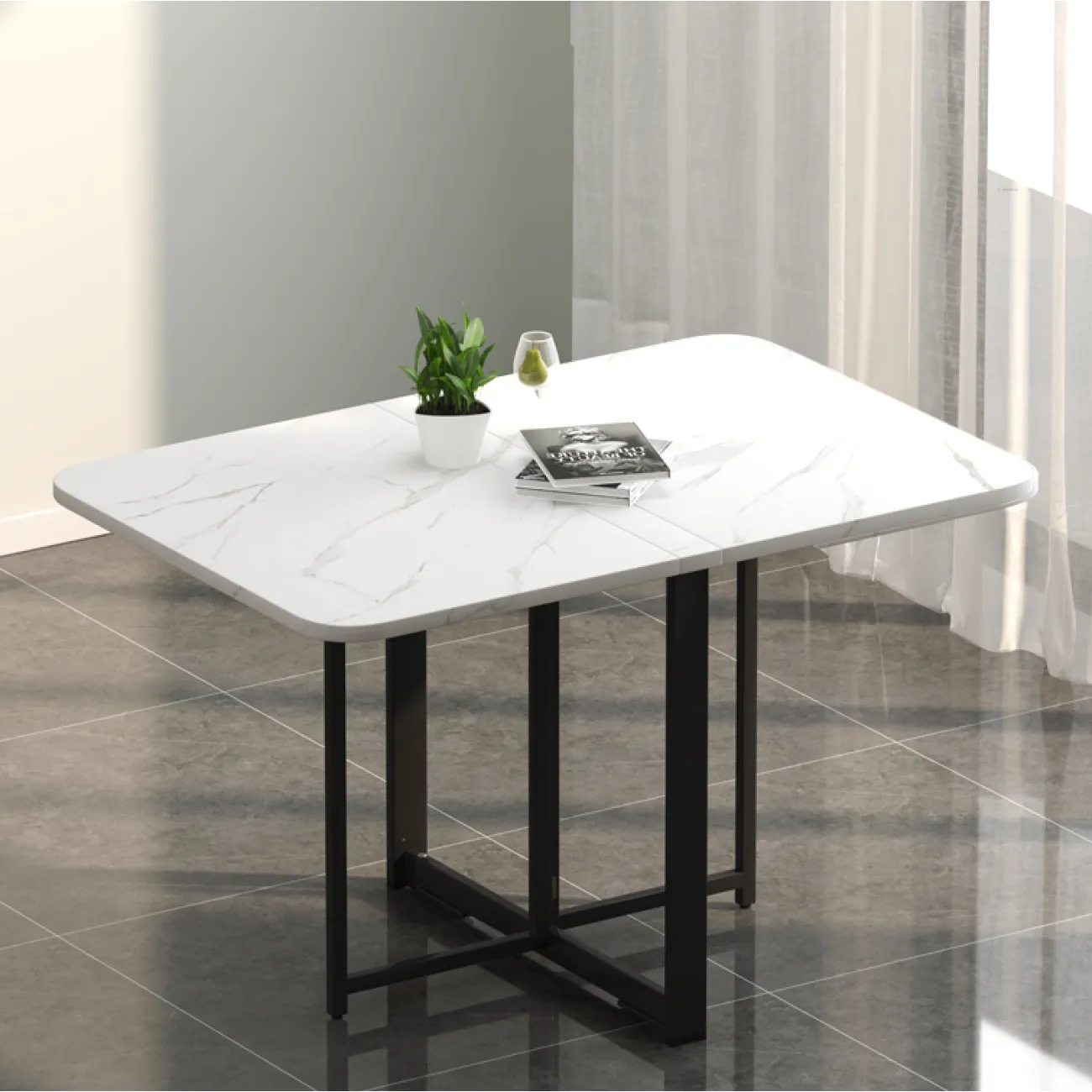 Прямоугольный складной обеденный стол LaLume AR21234-23