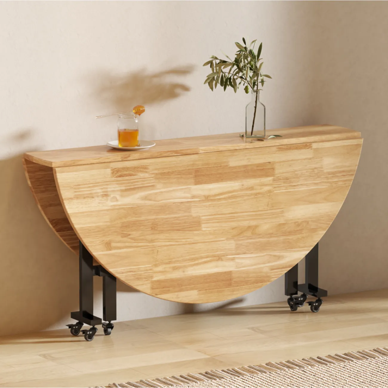 Круглый обеденный стол LaLume AR21236-23 из дерева Круглый обеденный стол LaLume AR21236-23 из дерева