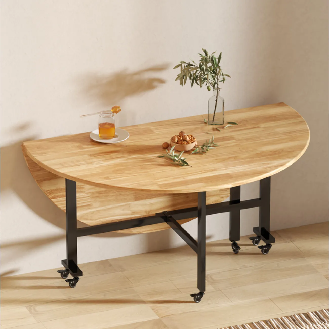 Круглый обеденный стол LaLume AR21236-23 из дерева Круглый обеденный стол LaLume AR21236-23 из дерева