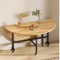 Круглый обеденный стол LaLume AR21236-23 из дерева