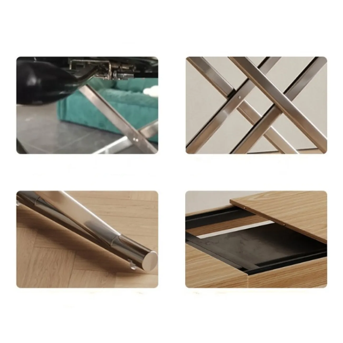 Складной журнальный столик LaLume AR21237-23 Складной журнальный столик LaLume AR21237-23