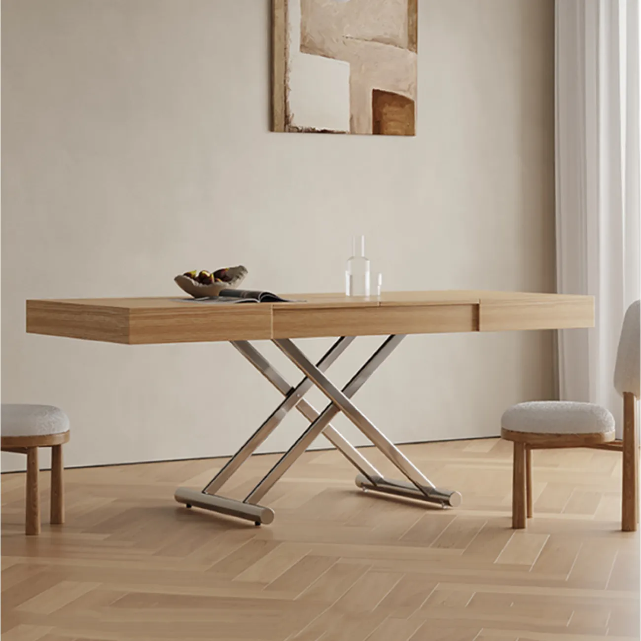 Складной журнальный столик LaLume AR21237-23 Складной журнальный столик LaLume AR21237-23