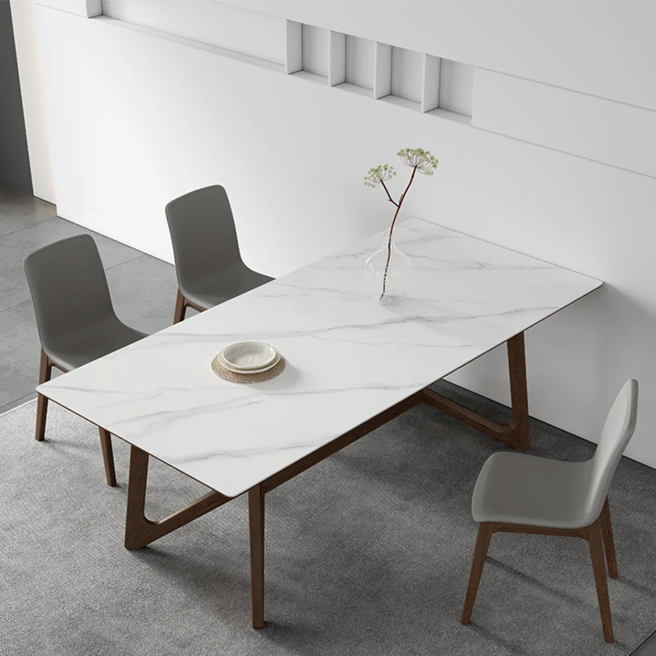 Современный легкий обеденный стол LaLume AR21242-23