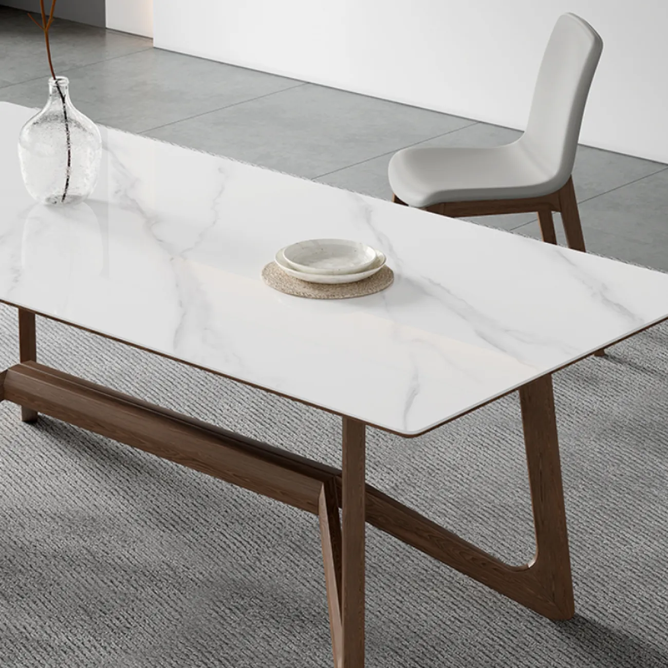 Современный легкий обеденный стол LaLume AR21242-23