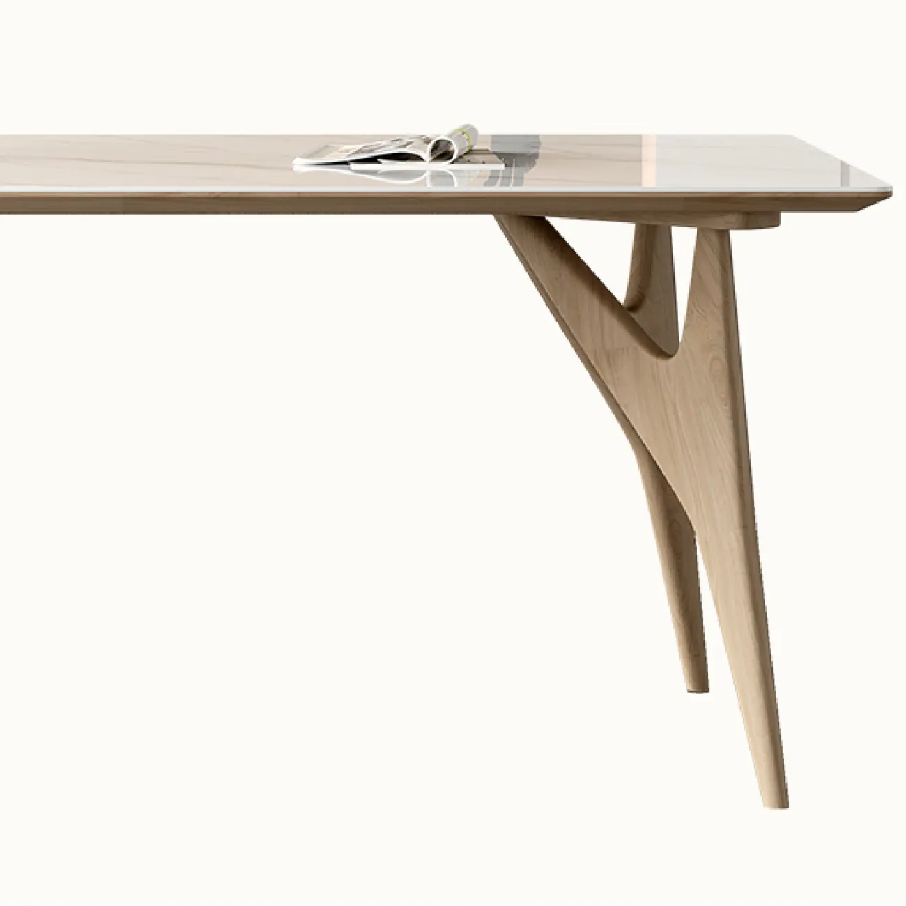 Скандинавский  обеденный стол LaLume AR21243-23