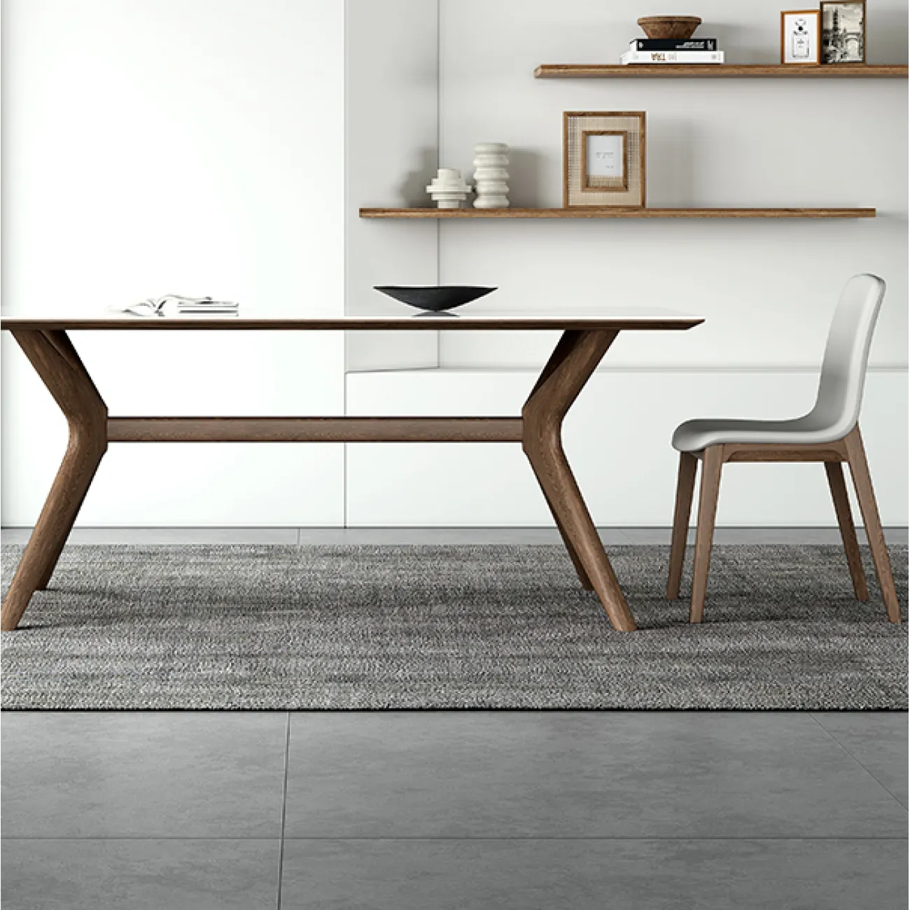 Обеденный стол из сланца LaLume AR21250-23