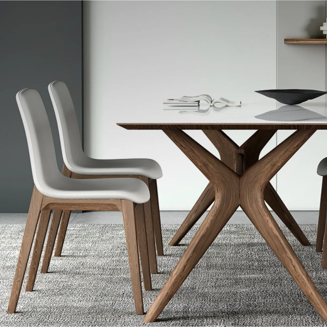 Обеденный стол из сланца LaLume AR21250-23