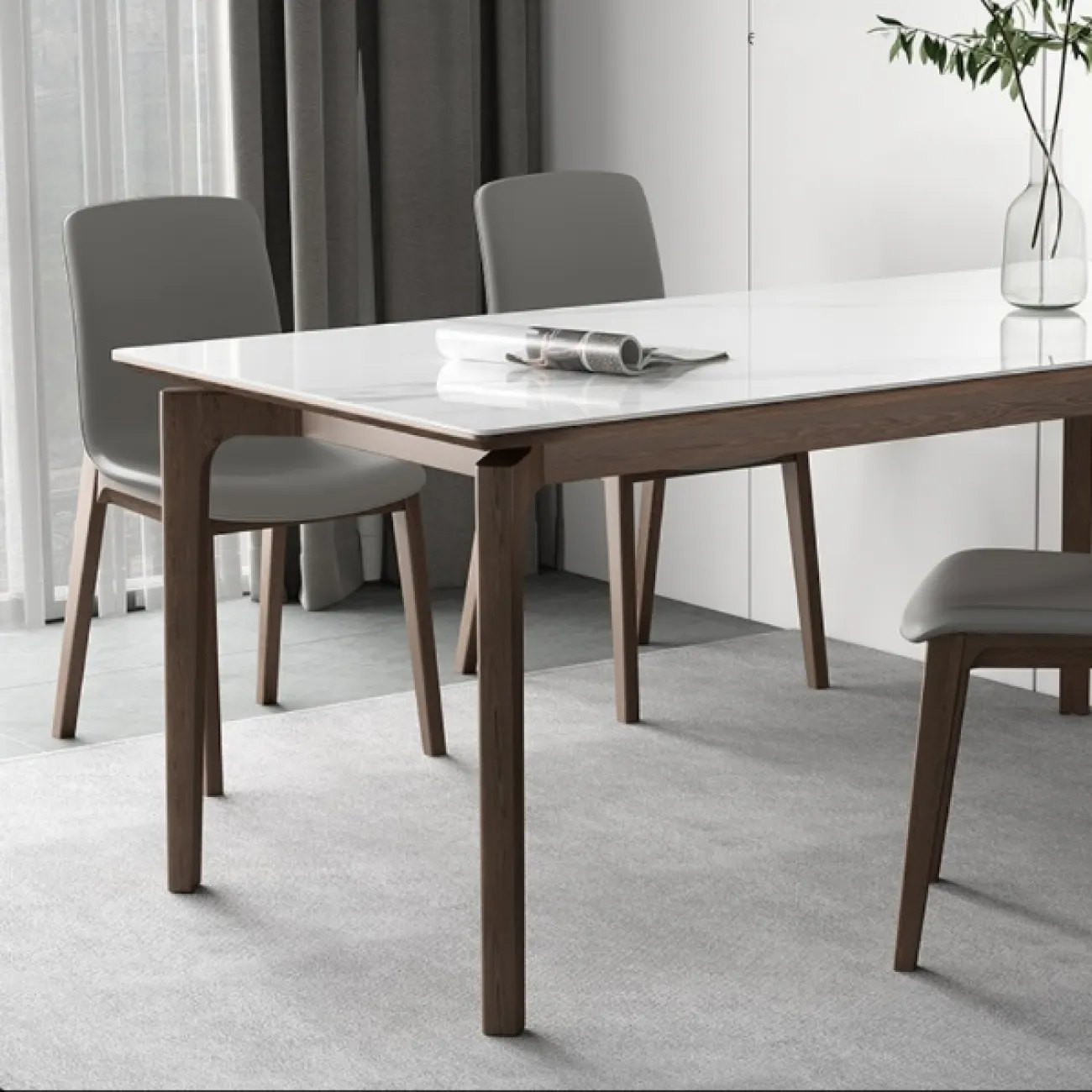 Современный минималистичный обеденный стол Lalume AR21257-23