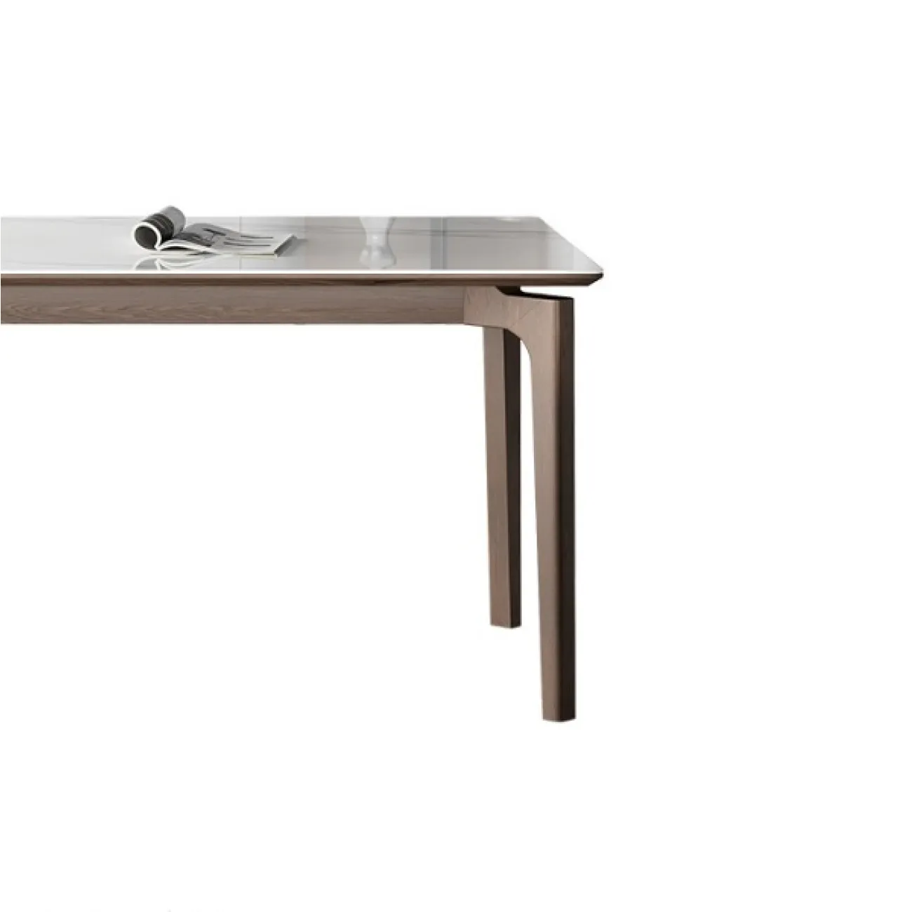 Современный минималистичный обеденный стол Lalume AR21257-23 Современный минималистичный обеденный стол Lalume AR21257-23