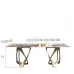 Дизайнерский обеденный стол LaLume AR21260-23