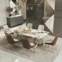 Дизайнерский обеденный стол LaLume AR21260-23 из сланца