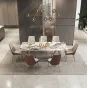 Дизайнерский обеденный стол LaLume AR21260-23 из сланца