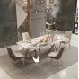 Дизайнерский обеденный стол LaLume AR21260-23 из сланца