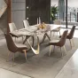 Дизайнерский обеденный стол LaLume AR21260-23 из сланца